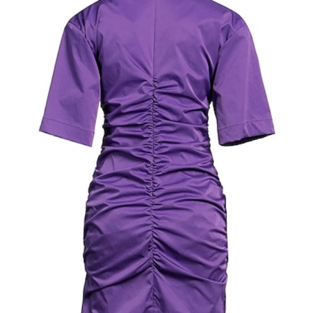 SANDRO PARIS Ruched Mini Dress - Picture 4 of 4